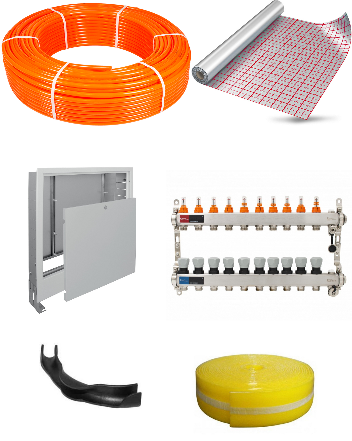 pachet,incalzire,folie tacker, kit, 100m2, incalzire in pardoseala, incalzire prin pardoseala