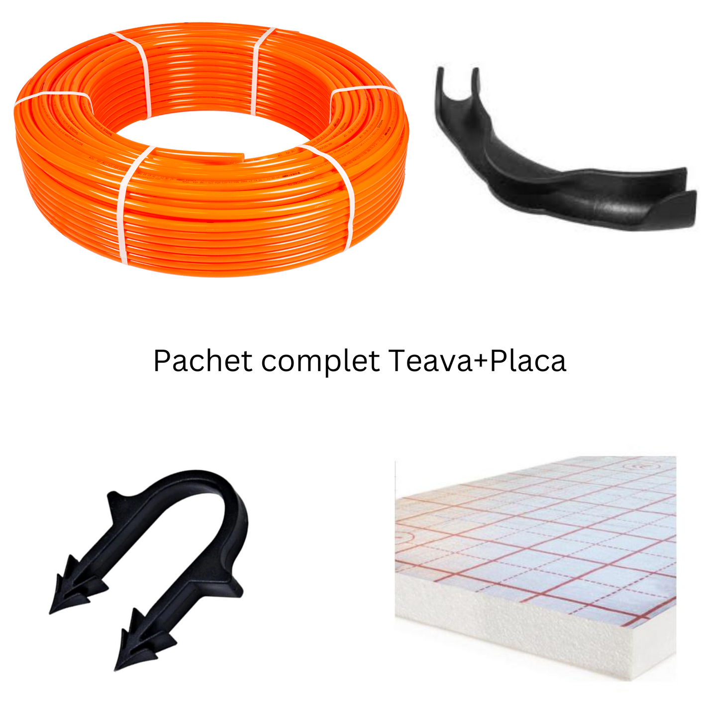 pachet complet teava+ placa tacker